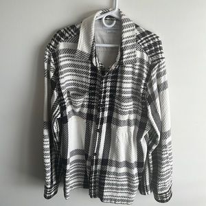 Men’s urban outfitters plaid shirt jacket size L
